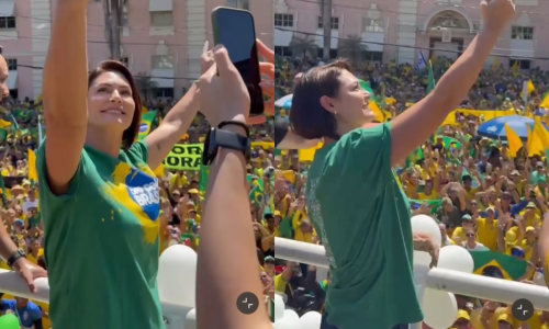 Nota 0: Para Michelle Bolsonaro