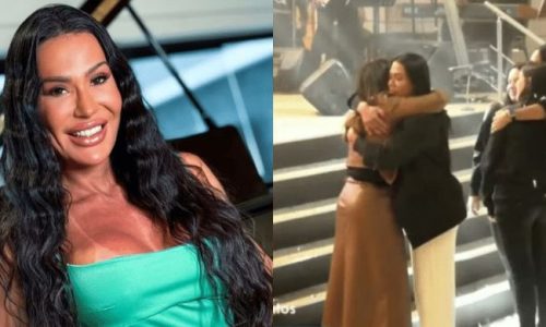 Supino da fé  Gracyanne Barbosa frequenta igreja de Silas Malafaia
