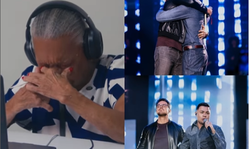 Felipe Araújo e Deive Leonardo emocionam o público na Praça da Sé com a música “Deus Coloca o Chão”